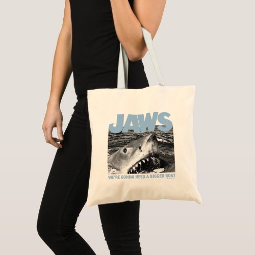 Jaws Photo Were Gonna Need A Bigger Boat Tote Bag