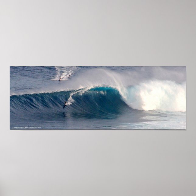 Jaws  Surfing Photo Poster (Front)
