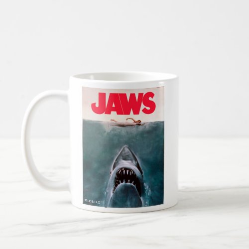 Jaws Vintage Theatrical Art Coffee Mug