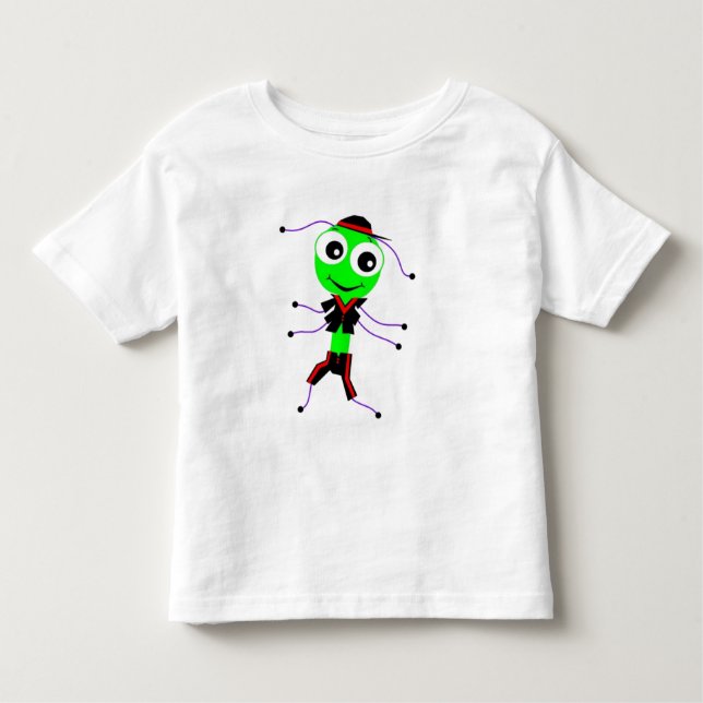 Jax Hip Hop Bug Toddler T-shirt (Front)