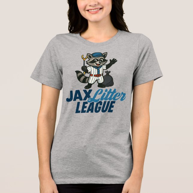 Jax Litter League Tri-Blend Shirt (Front)