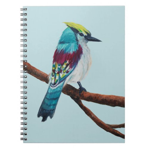 Jay Bird _ Colorful Notebook