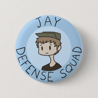 Jay Defense Squad Button