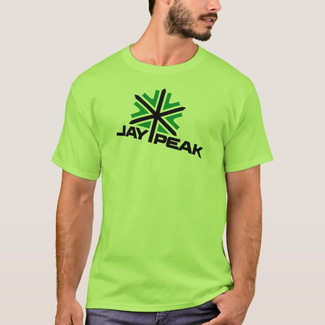jay peak logo T-Shirt (Front)