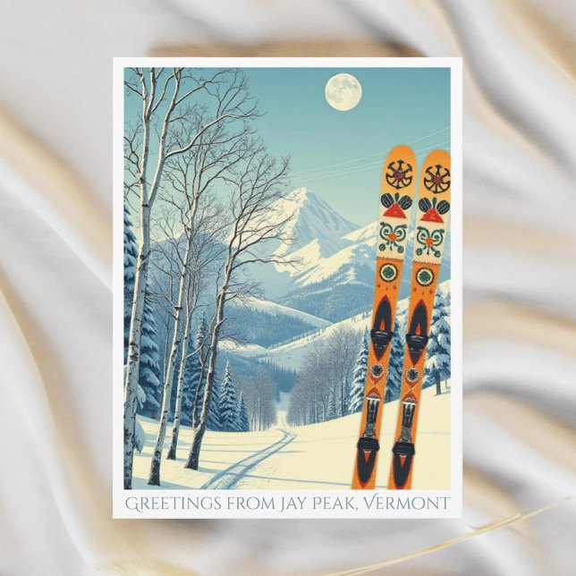 Jay Peak Vermont ski vacation Postcard (Creator Uploaded)