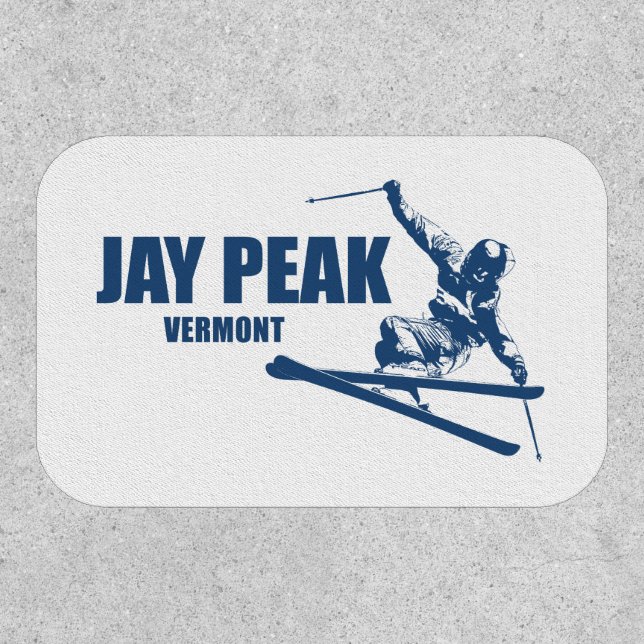 Jay Peak Vermont Skier Patch (Front)