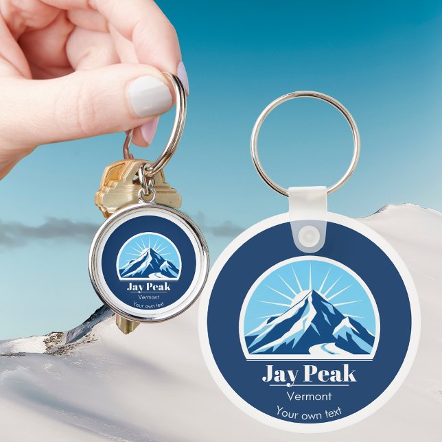 Jay Peak Vermont USA gift souvenir  Keychain (Creator Uploaded)