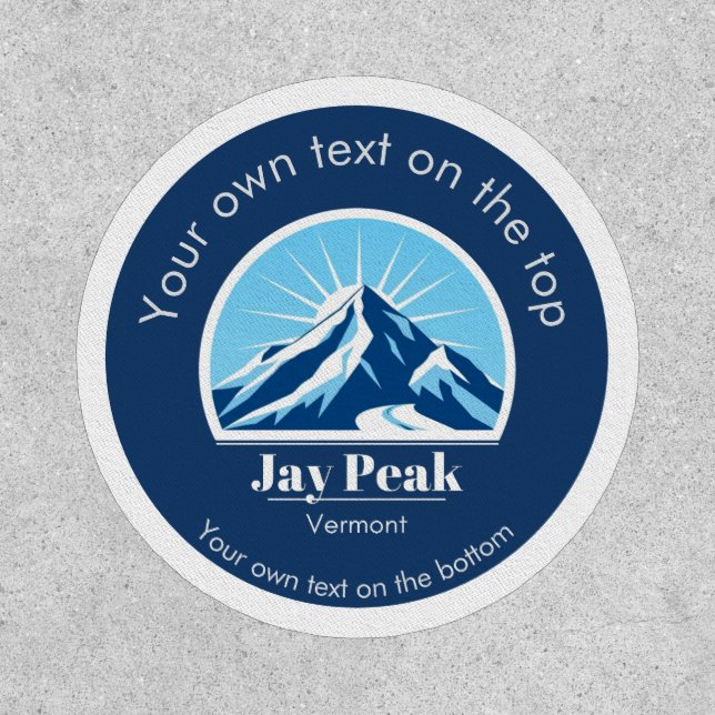 Jay Peak Vermont USA ski resort vacation  Patch (Front)