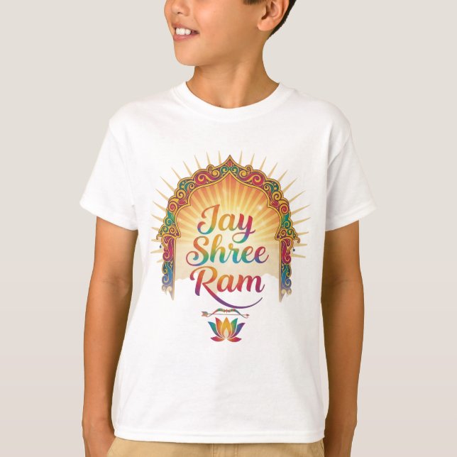 Jay shree ram  T-Shirt (Front)