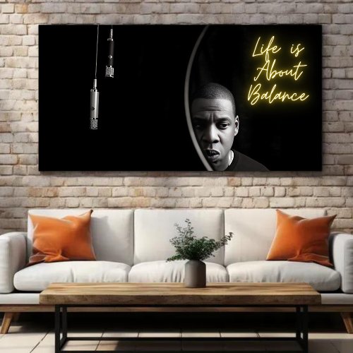 Jay_Z Life is About Balance Photo Print