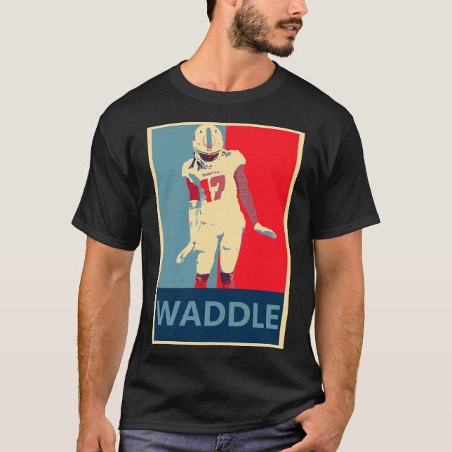 Jaylen Waddle - The Waddle Dance Essential T-Shirt (Front)