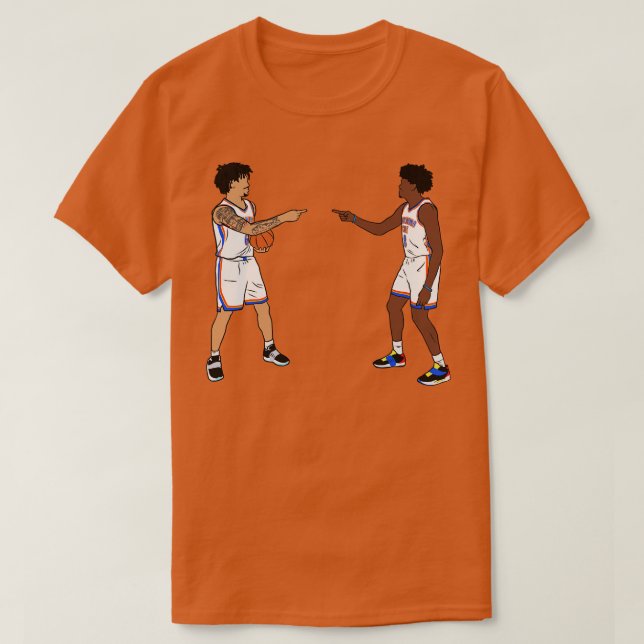 Jaylin Williams and Jalen Williams Twins T-Shirt (Design Front)
