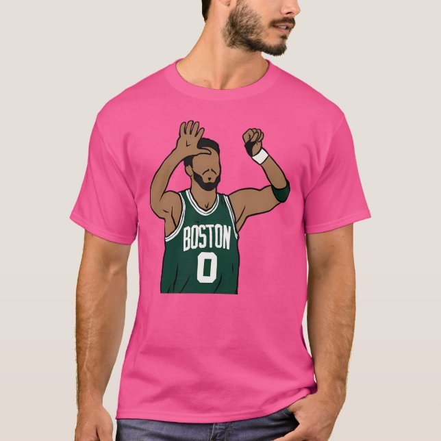 Jayson Tatum 50 Celebration T-Shirt (Front)