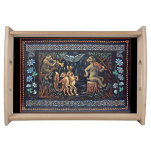 Jazep Drazdovic - Bear Musicians Serving Tray