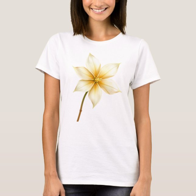 jazmine flower T-Shirt (Front)