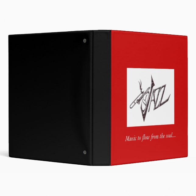 Jazz 3 Ring Binder (Background)