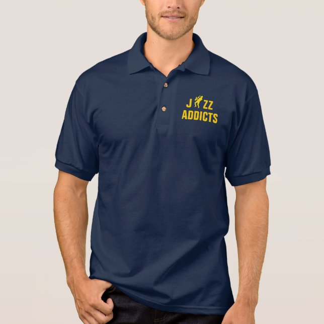 Jazz Addicts Polo Shirt (Front)