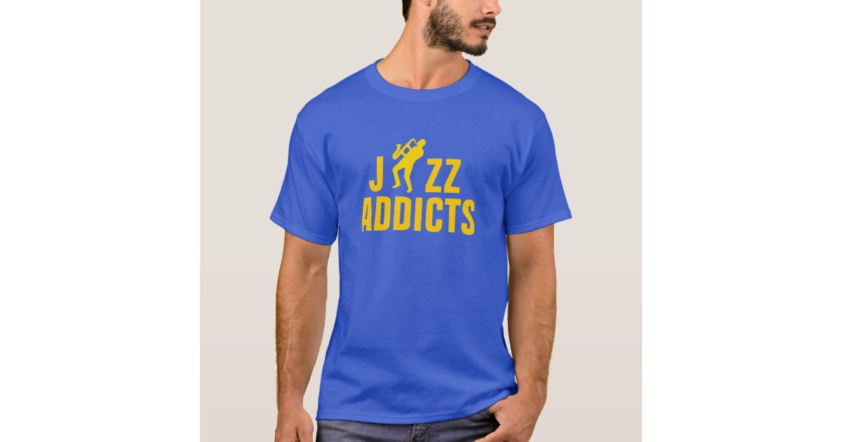 Jazz Addicts T-Shirt | Zazzle