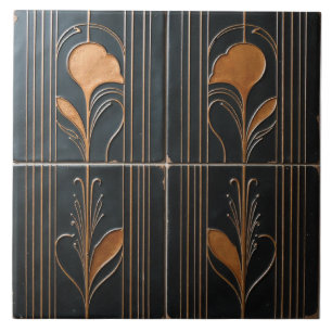 Jazz Age Botanicals Ceramic Tile