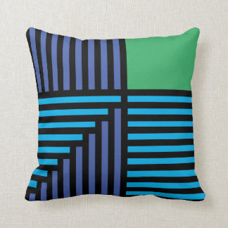 ''Jazz Age & Cut Grass'' Throw Pillow