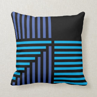 ''Jazz Age Late  Midnight'' Throw Pillow