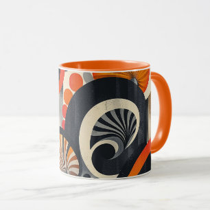 Jazz Age Retro Design Mug