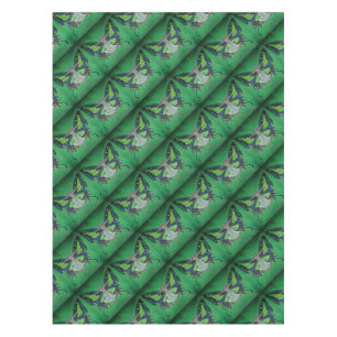 Jazz Age Showgirl Flapper Wearing Butterfly Wings Tablecloth