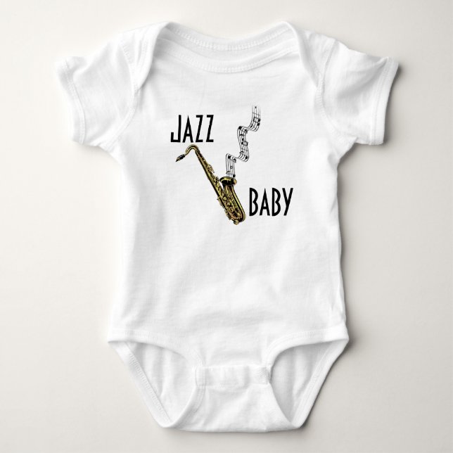 Jazz Baby Bodysuit! Baby Bodysuit (Front)