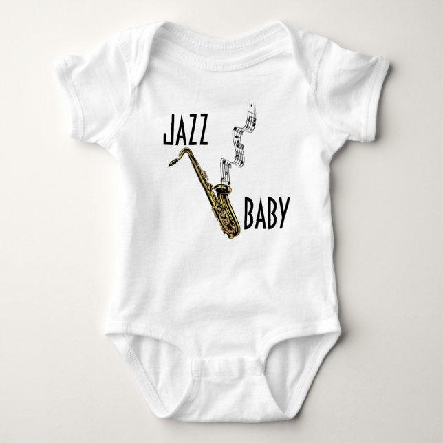 Jazz Baby Bodysuit! Bodysuit (Front)