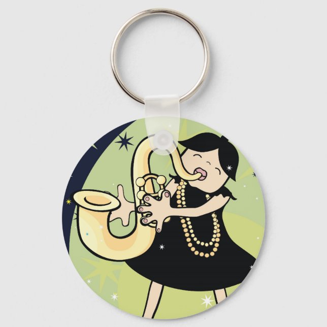 jazz baby keychain (Front)