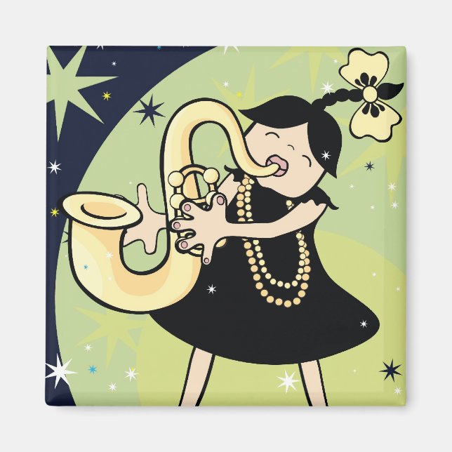 jazz baby magnet (Front)