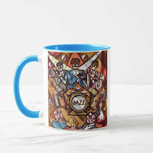 JAZZ BAND MUG (Left)