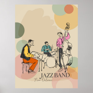 Jazz Band Poster