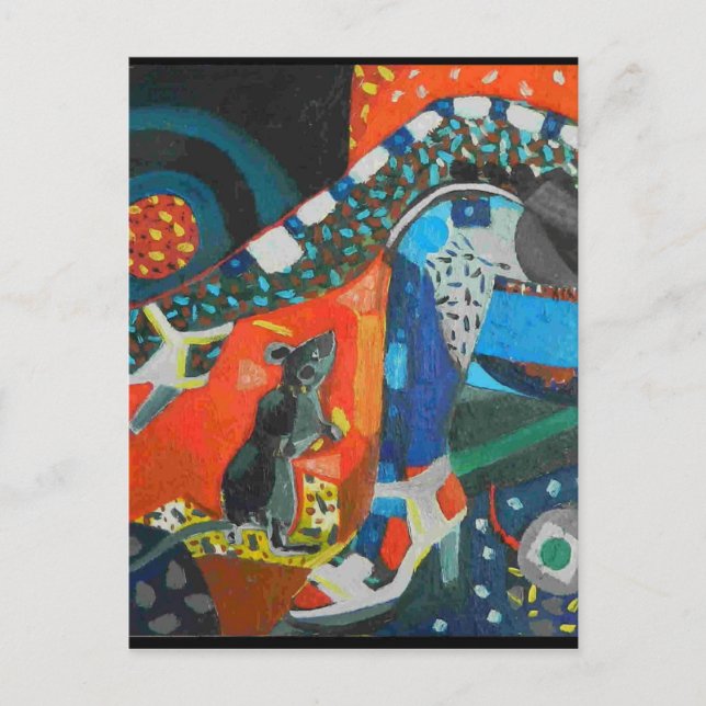 Jazz bar postcard (Front)