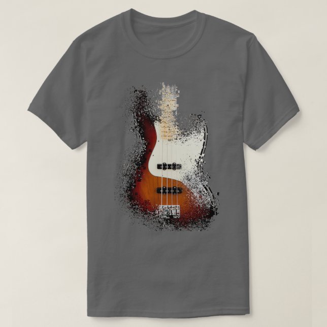 Jazz Bass T-Shirt (Design Front)