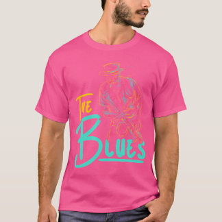 Jazz Blues Music Guitar Musician Guitarist Playing T-Shirt