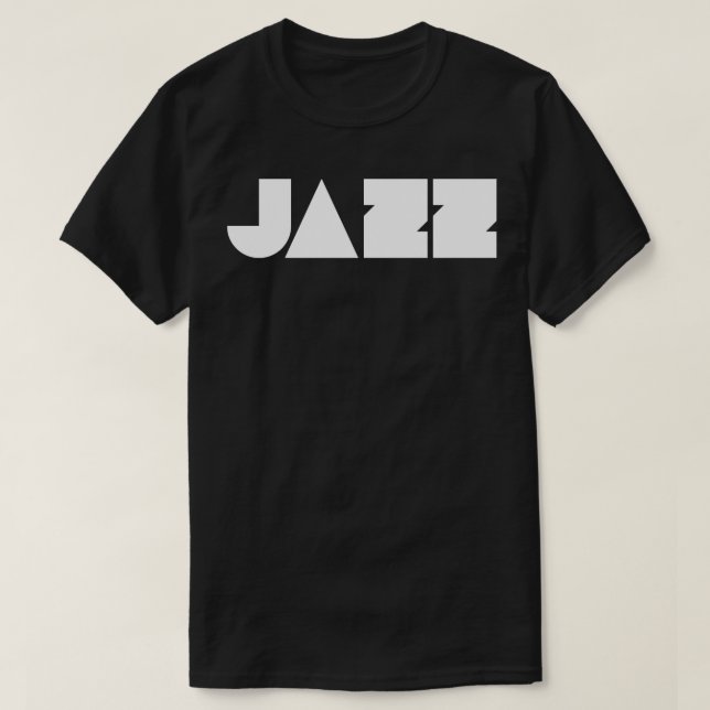 Jazz Bold Geomtric T-Shirt (Design Front)
