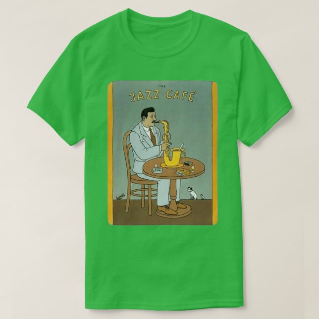 jazz cafe T-Shirt (Design Front)