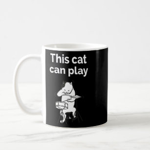 Jazz Cat Drummer  Coffee Mug