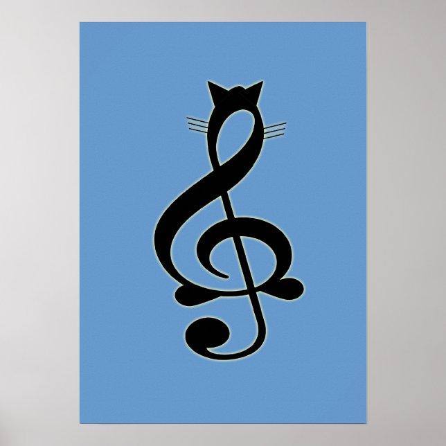Jazz Cat Poster (Front)