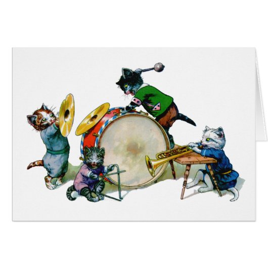 Jazz Cats Cards (Front Horizontal)