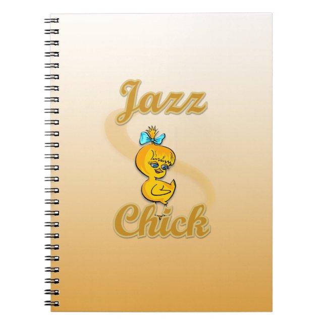 Jazz Chick Notebook (Front)