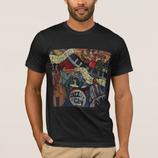 "Jazz City" Mens T-shirt