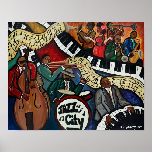 Jazz City Poster