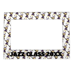 Jazz Class Dance Recital Teacher Studio Dancer Magnetic Picture Frame