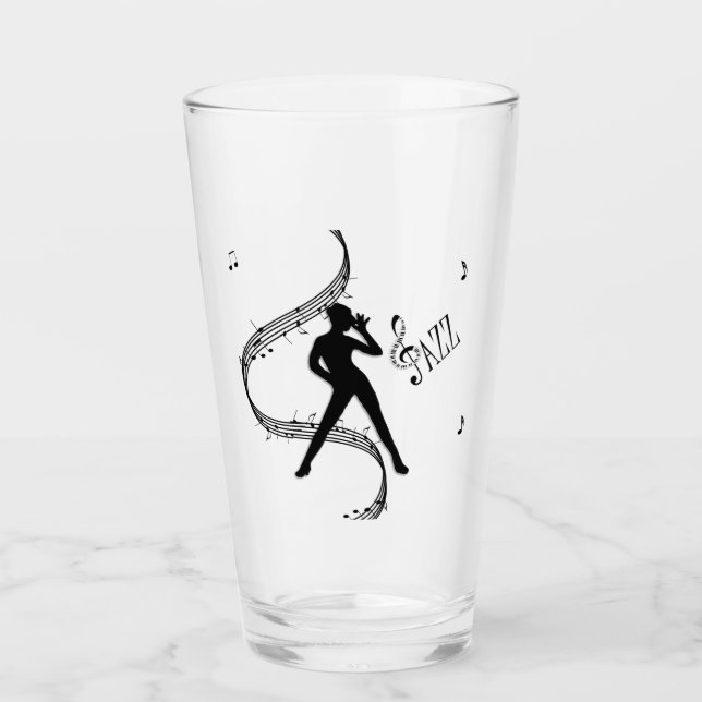 Jazz Dance Glass (Front)