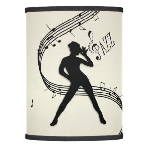 Jazz Dance Golden Table Lamp