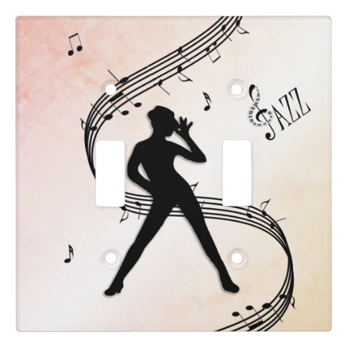 Jazz Dance Light Switch Cover