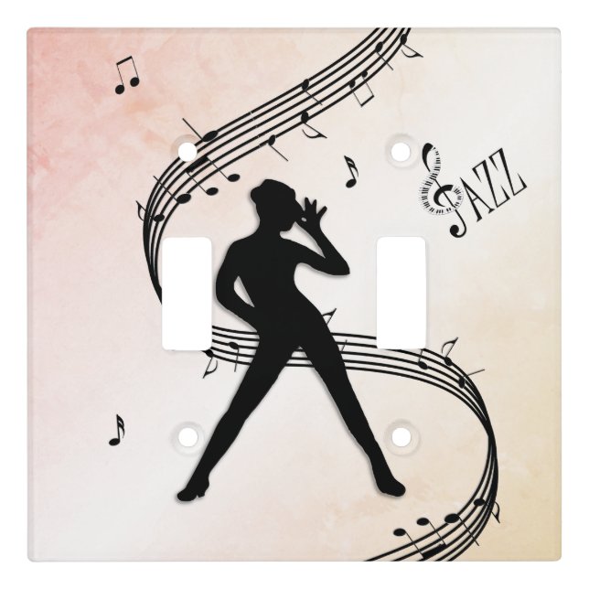 Jazz Dance Light Switch Cover (Front)