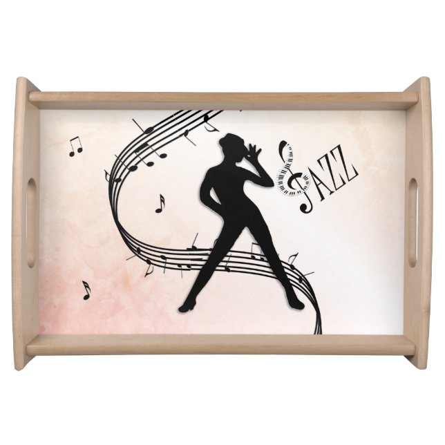 Jazz Dance Serving Tray (Front)